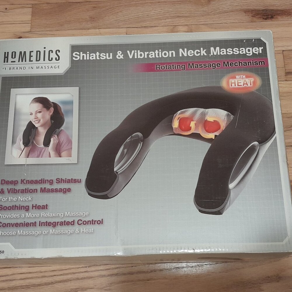 Homedics Shiatsu & Vibration Neck Massager with Heat
